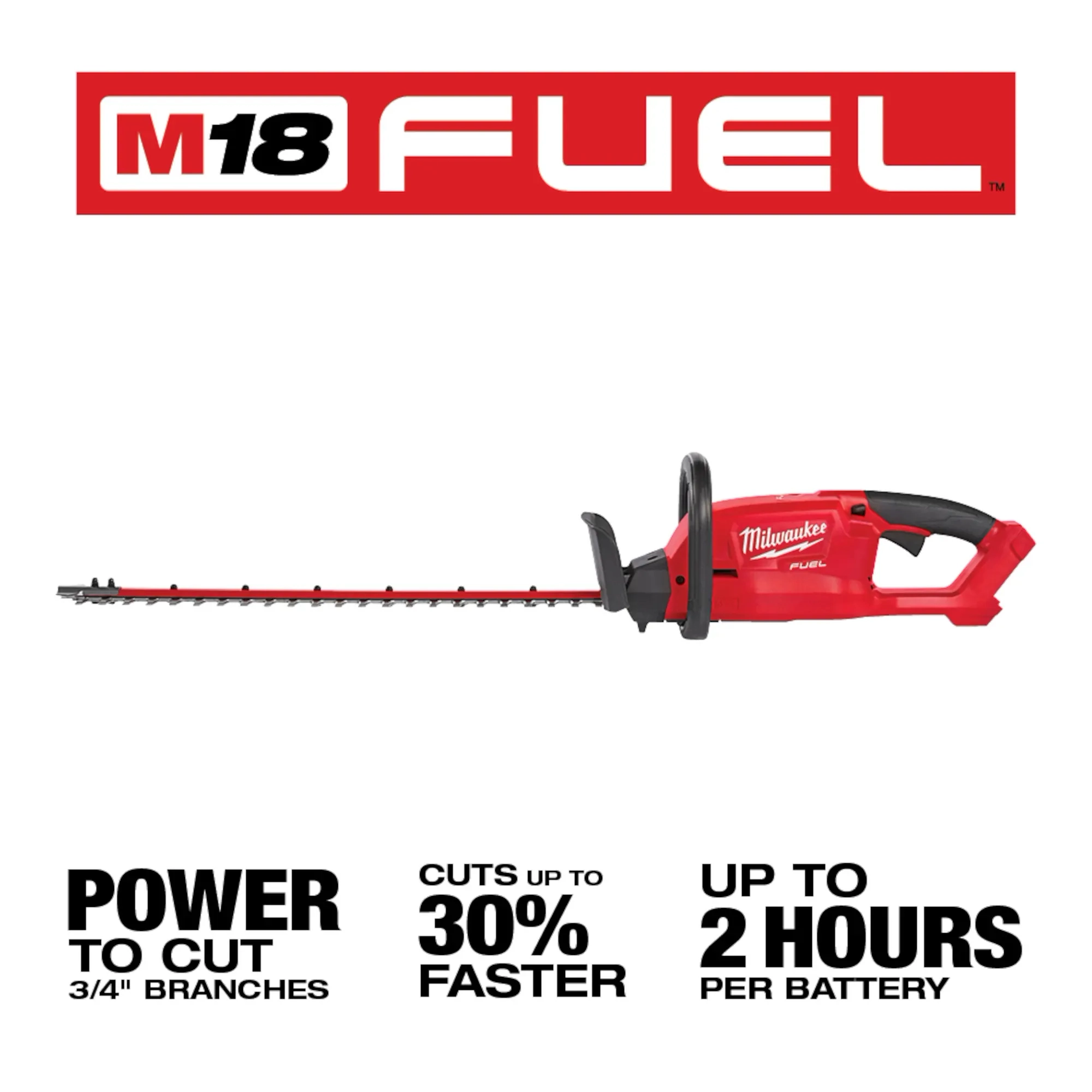 M18 FUEL™ 24" Hedge Trimmer (Tool Only) thumbnail 4