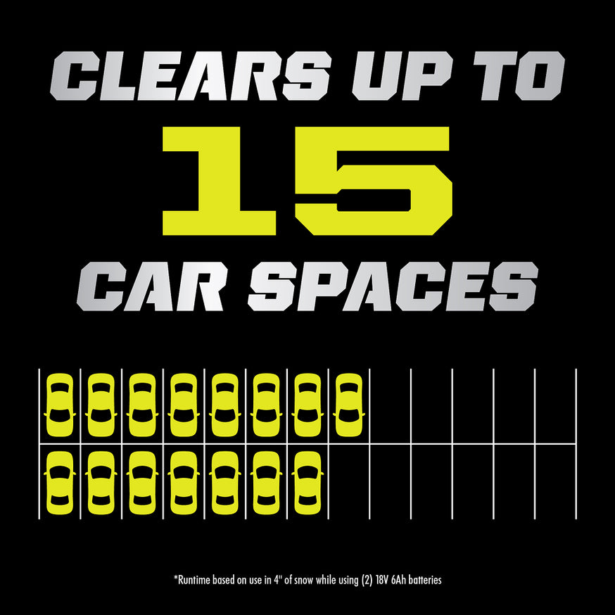 18V ONE+ HP Brushless 18" Single-Stage Snow Blower Kit