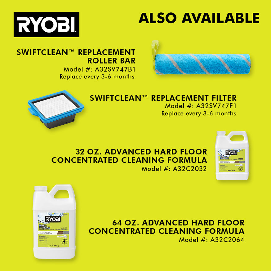 18V ONE+ HP Swiftclean Wet/Dry Stick Vacuum Kit