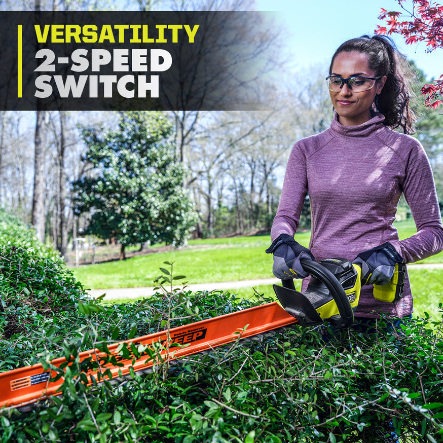 18V ONE+ HP Brushless Whisper Series 24" Hedge Trimmer thumbnail 4