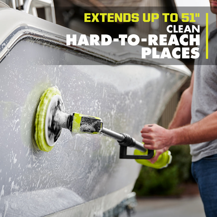 18V ONE+ Vortex Telescoping Power Scrubber Kit