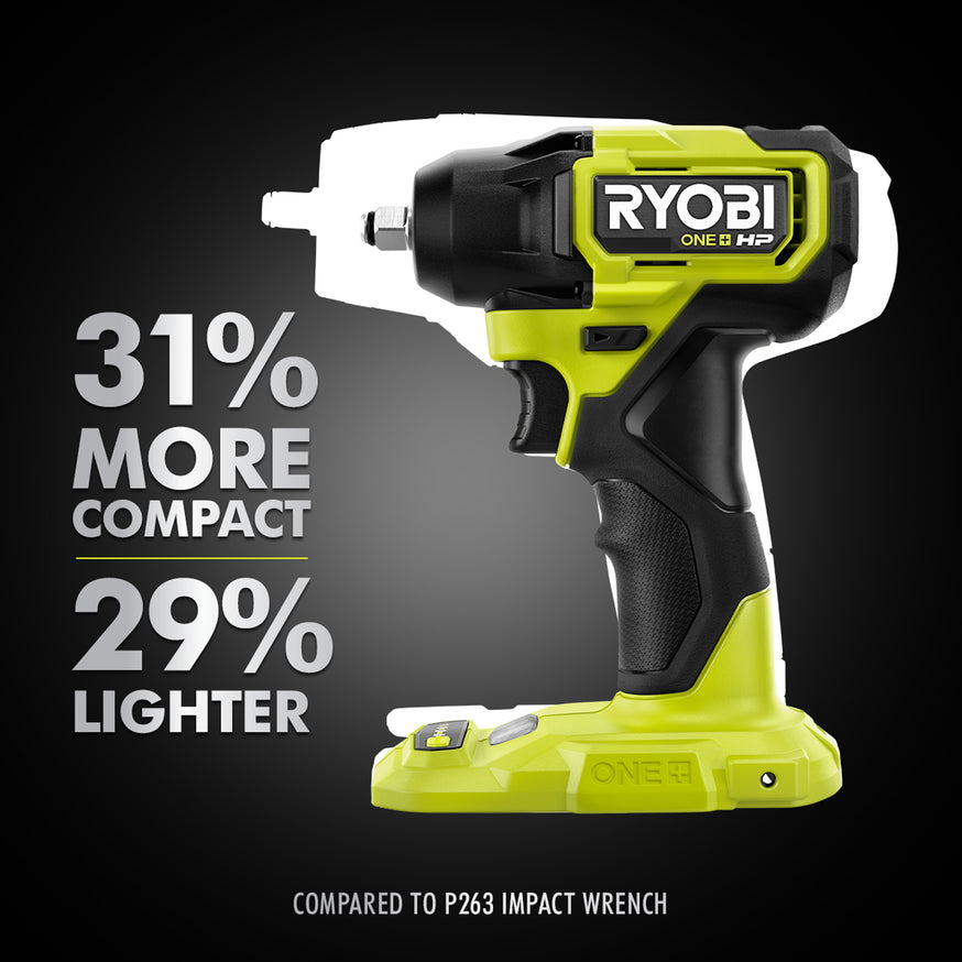 18V ONE+ HP Compact Brushless 4-Mode 3/8" Impact Wrench
