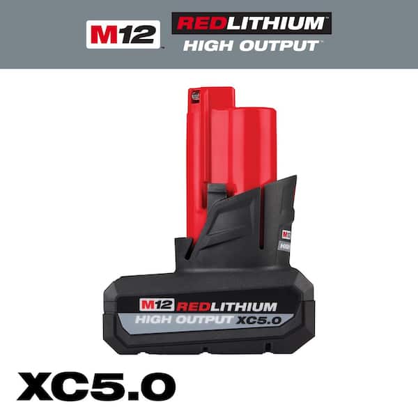 M12™ REDLITHIUM™ HIGH OUTPUT™ XC 5.0 Battery Pack