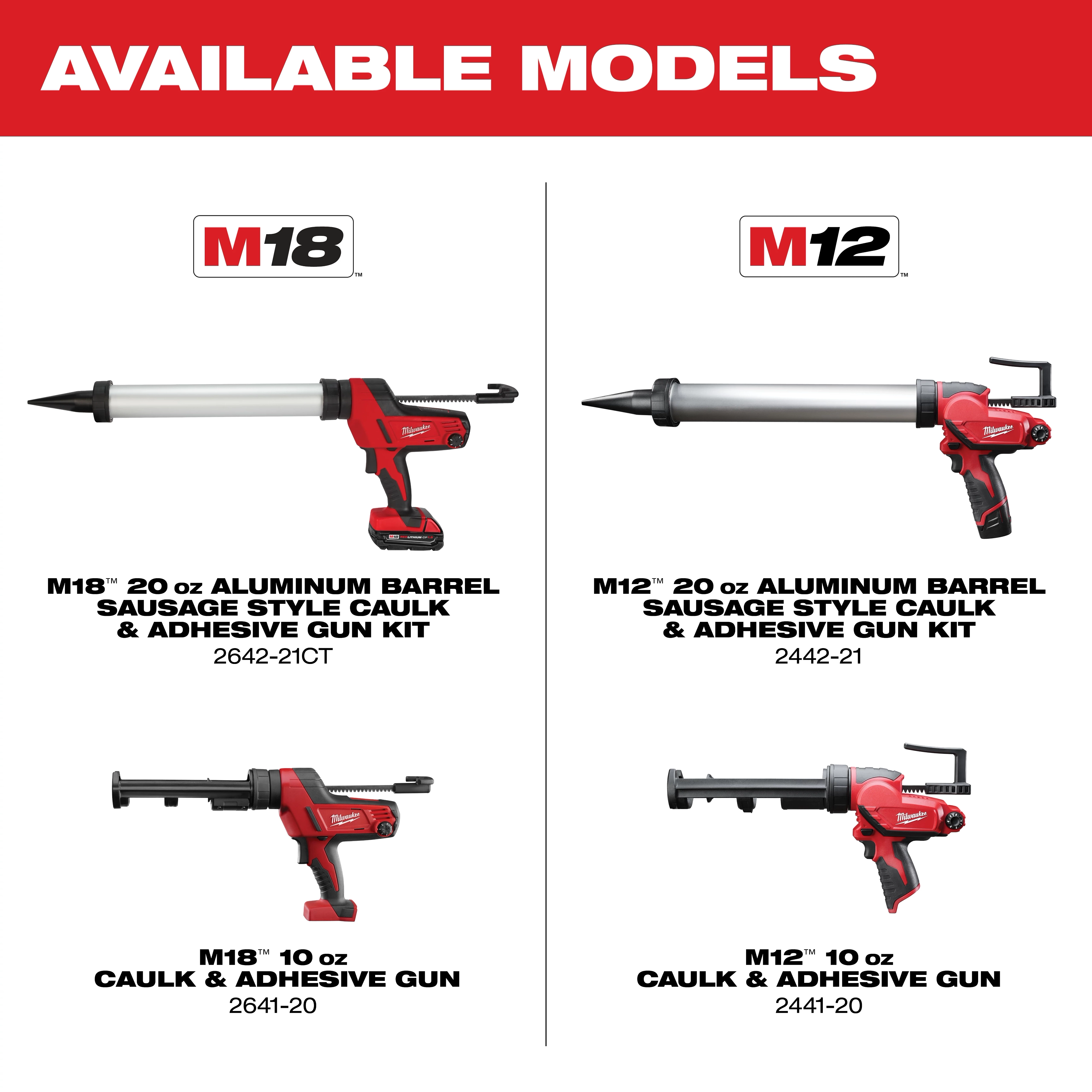 M18™ Cordless  Caulk and Adhesive Gun thumbnail 4
