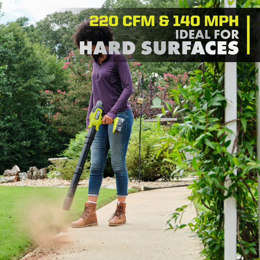 18V ONE+ HP Compact Brushless 220 CFM Blower Kit