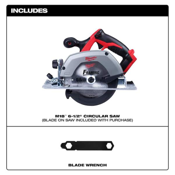 M18™ 6 ½" Circular Saw (Tool Only)