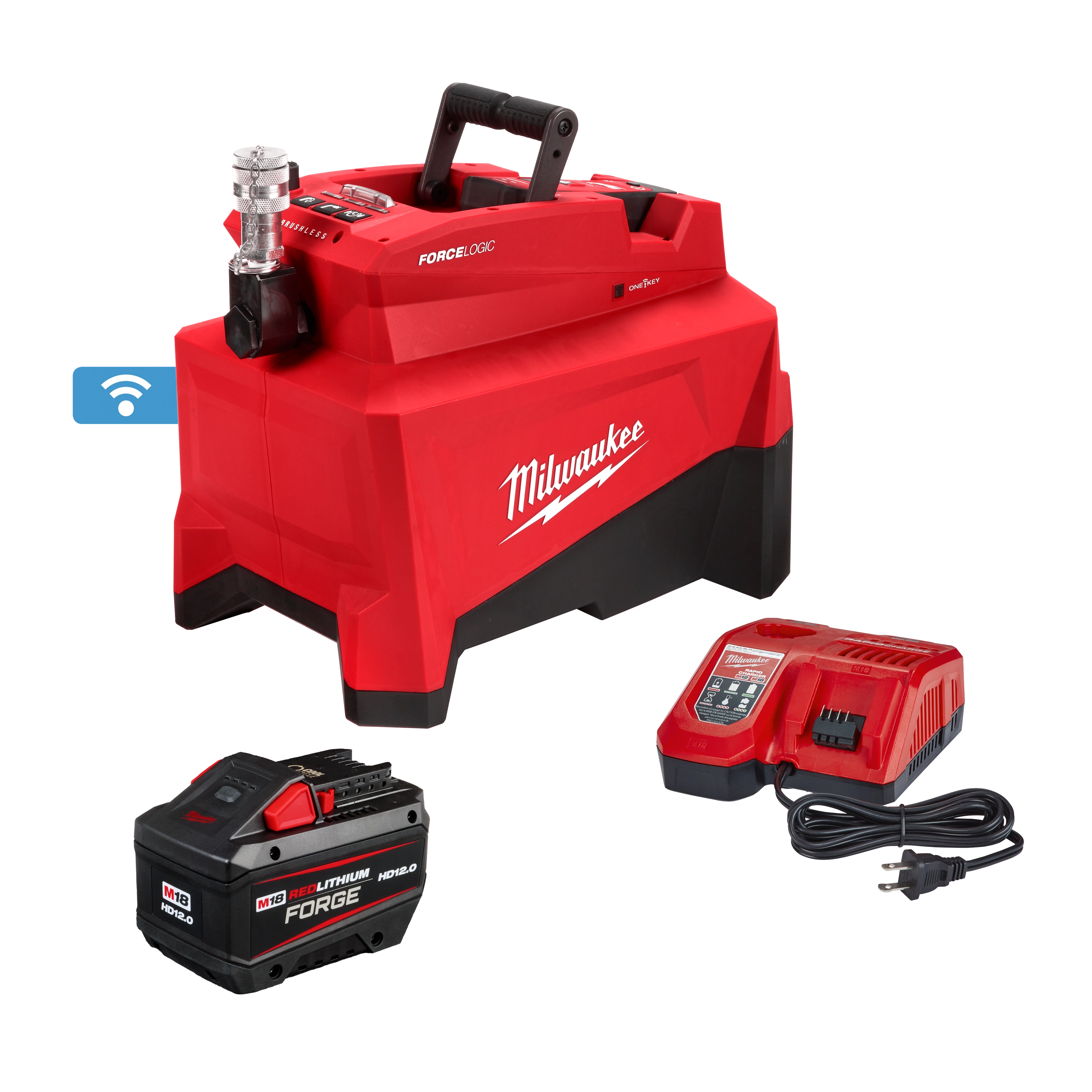 M18™ FORCE LOGIC™ 10,000psi Hydraulic Pump Kit