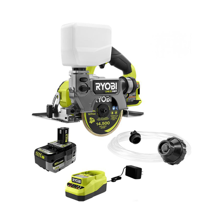 18V ONE+ Brushless 5" Handheld Tile/Masonry Saw Kit