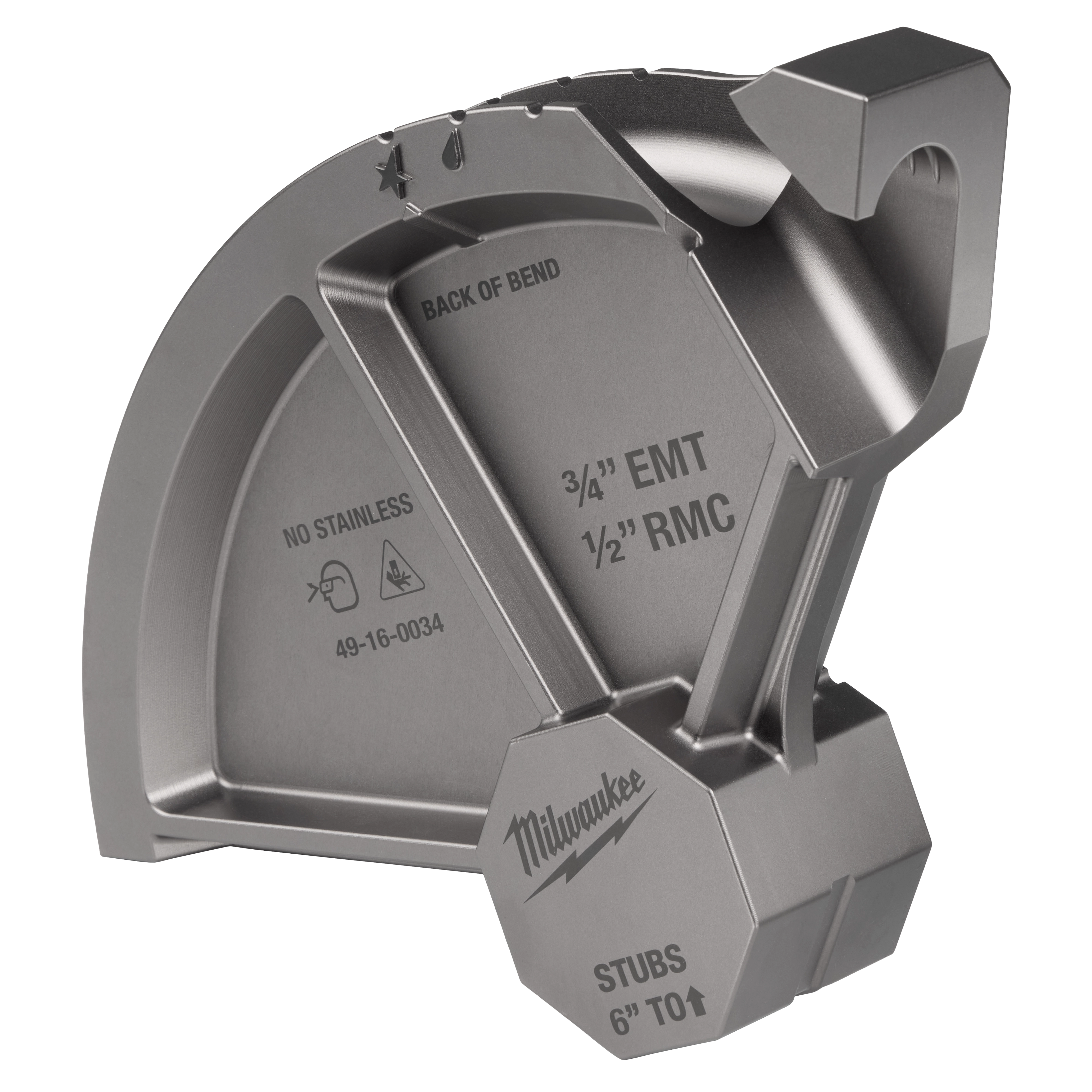 3/4” EMT / 1/2” RMC Conduit Bending Shoe