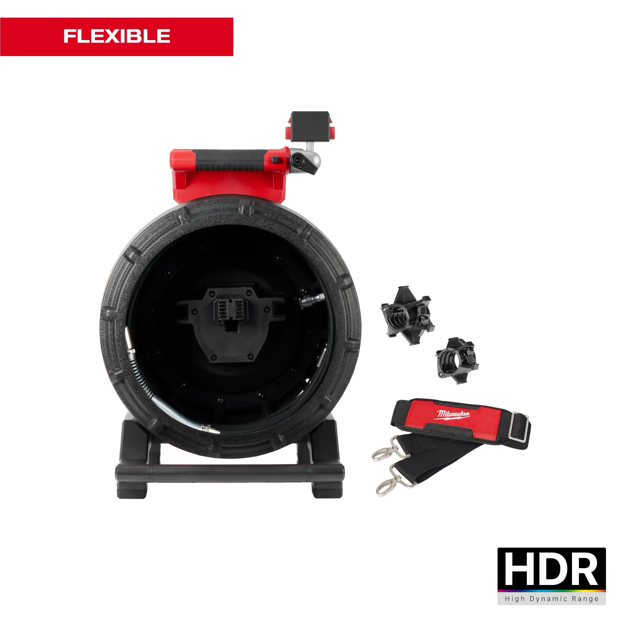 100’ Flexible Modular Pipeline Inspection Reel