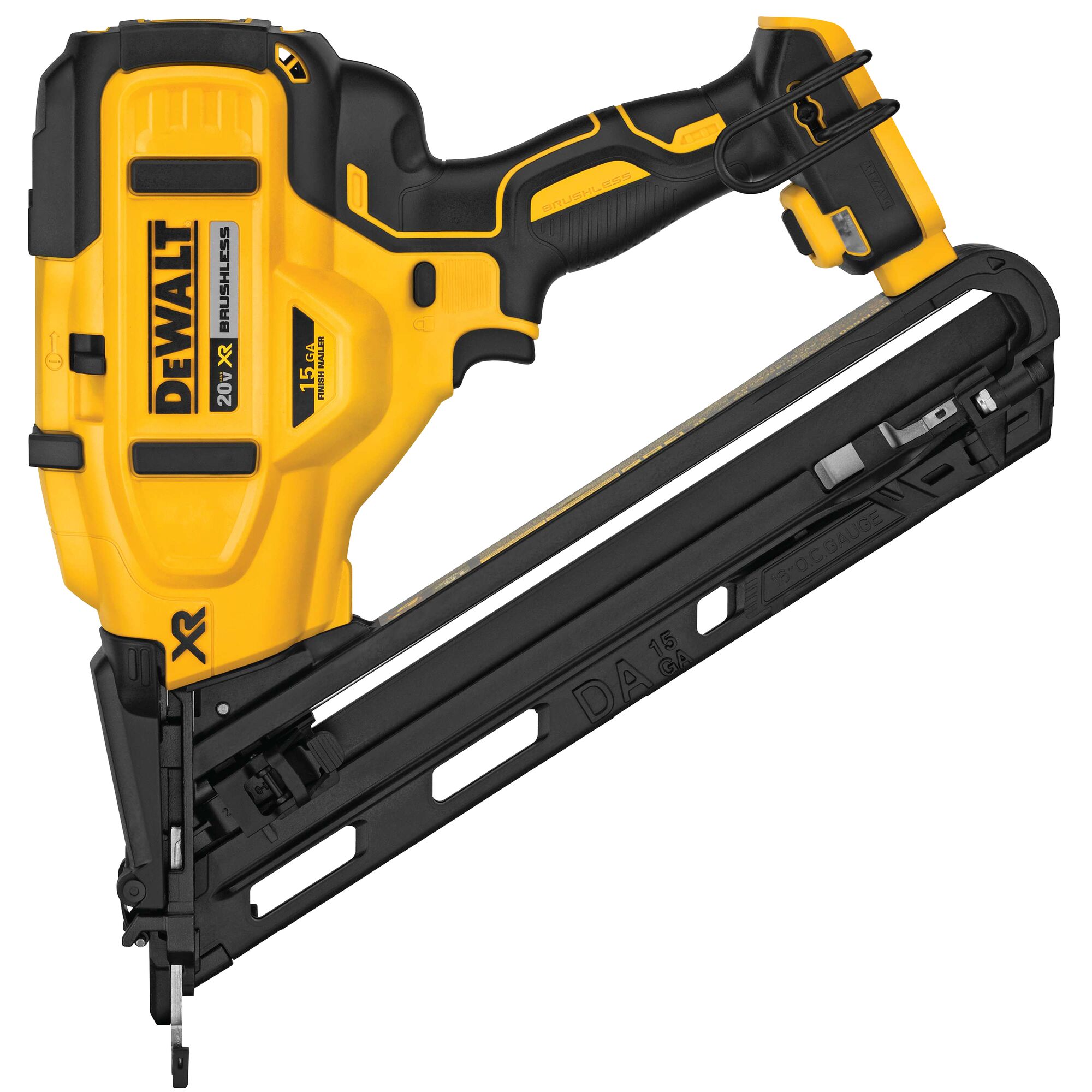 20V MAX XR 15-Gauge Angled Finish Nailer