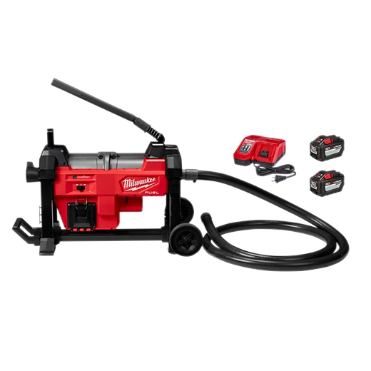 M18 FUEL™ Sewer Sectional Machine w/ CABLE-DRIVE™ 1-1/4" Kit