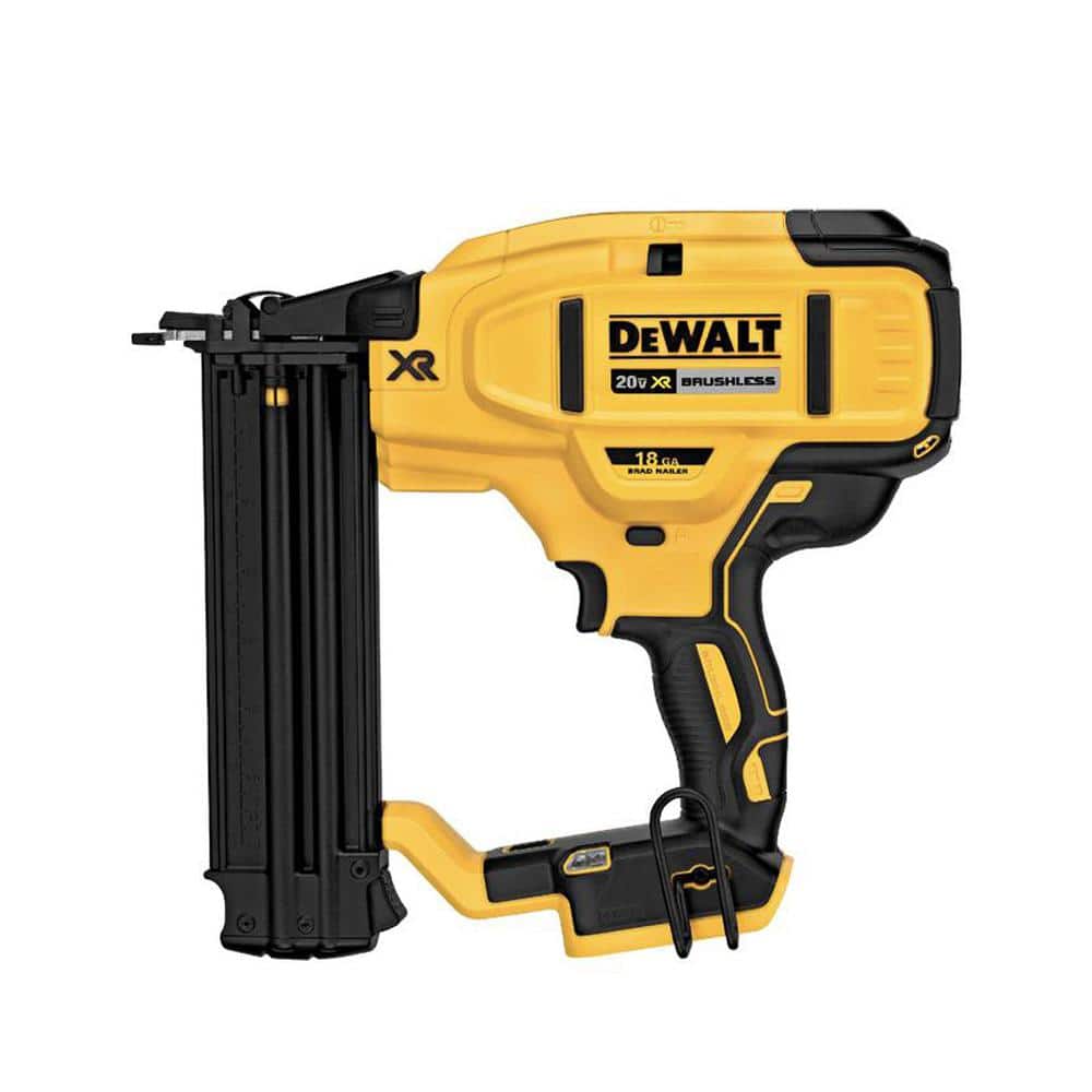 20V MAX XR Lithium-Ion Electric Cordless 18-Gauge Brad Nailer (Tool Only)