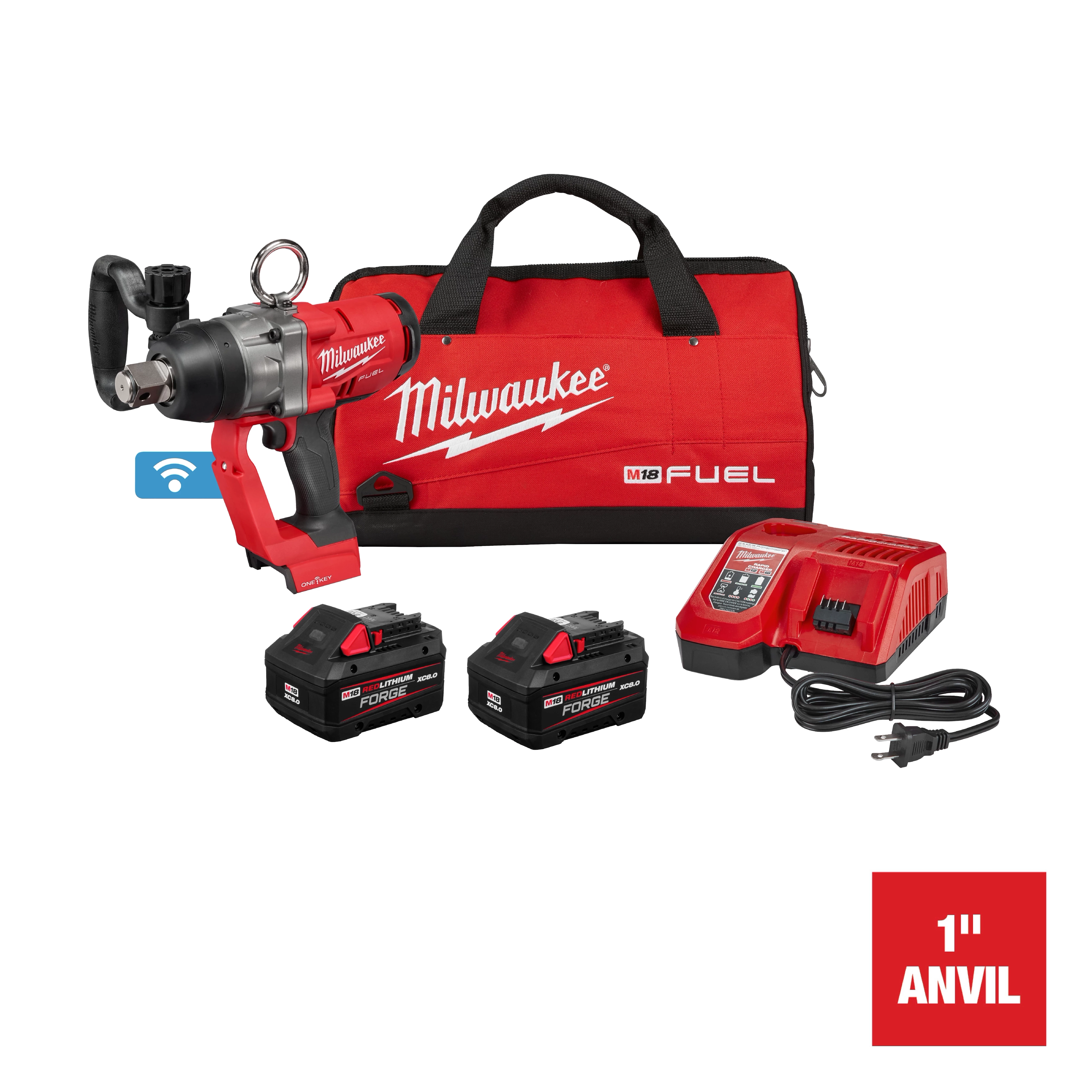 M18 FUEL™ 1" High Torque Impact Wrench w/ ONE-KEY™ Kit