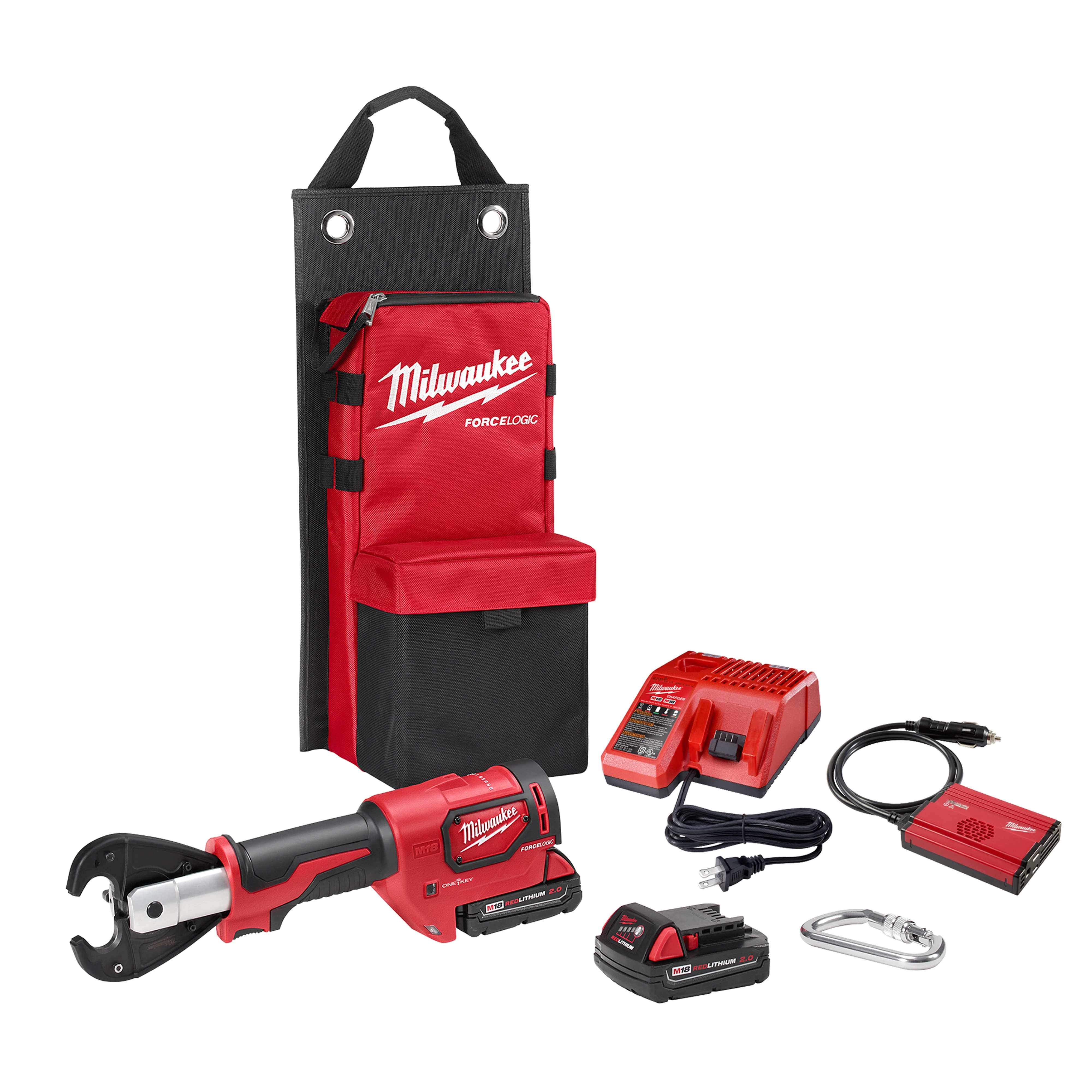 M18™ FORCE LOGIC™ 6T Utility Crimper Kit with D3 Grooves "Snub Nose"