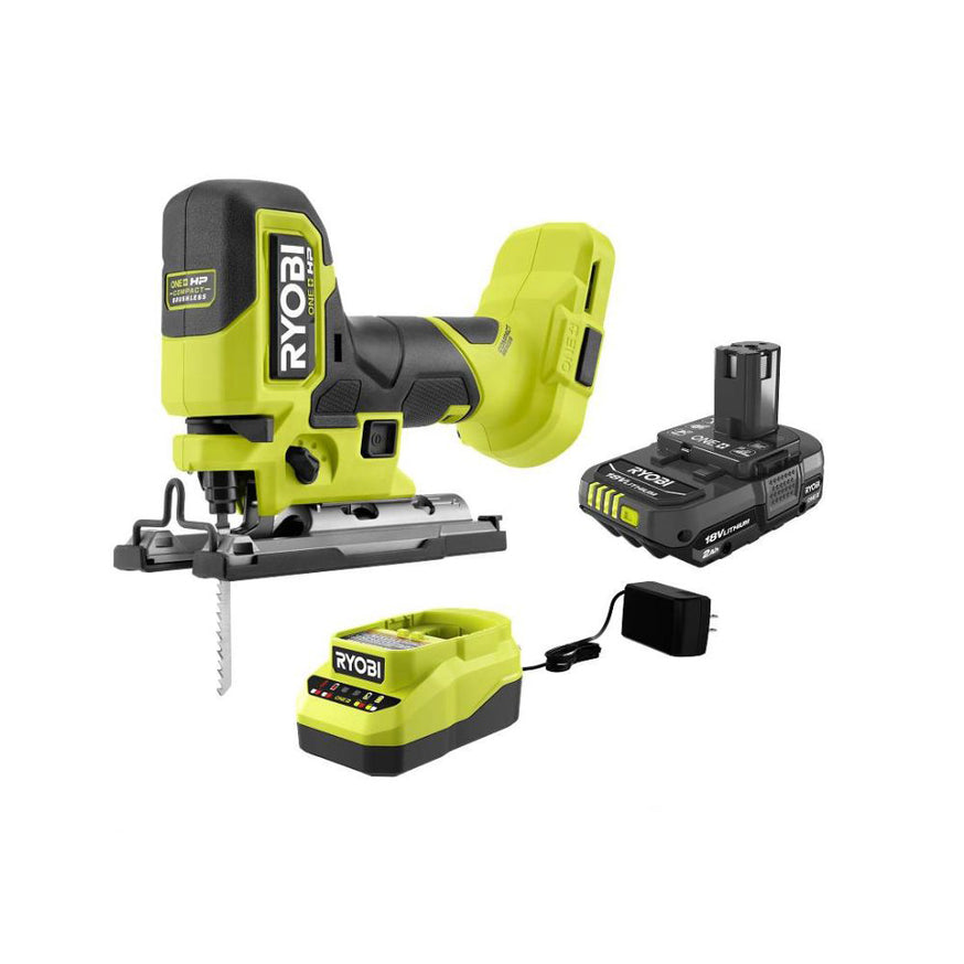 18V ONE+ HP Compact Brushless Barrel Grip Jig Saw Kit