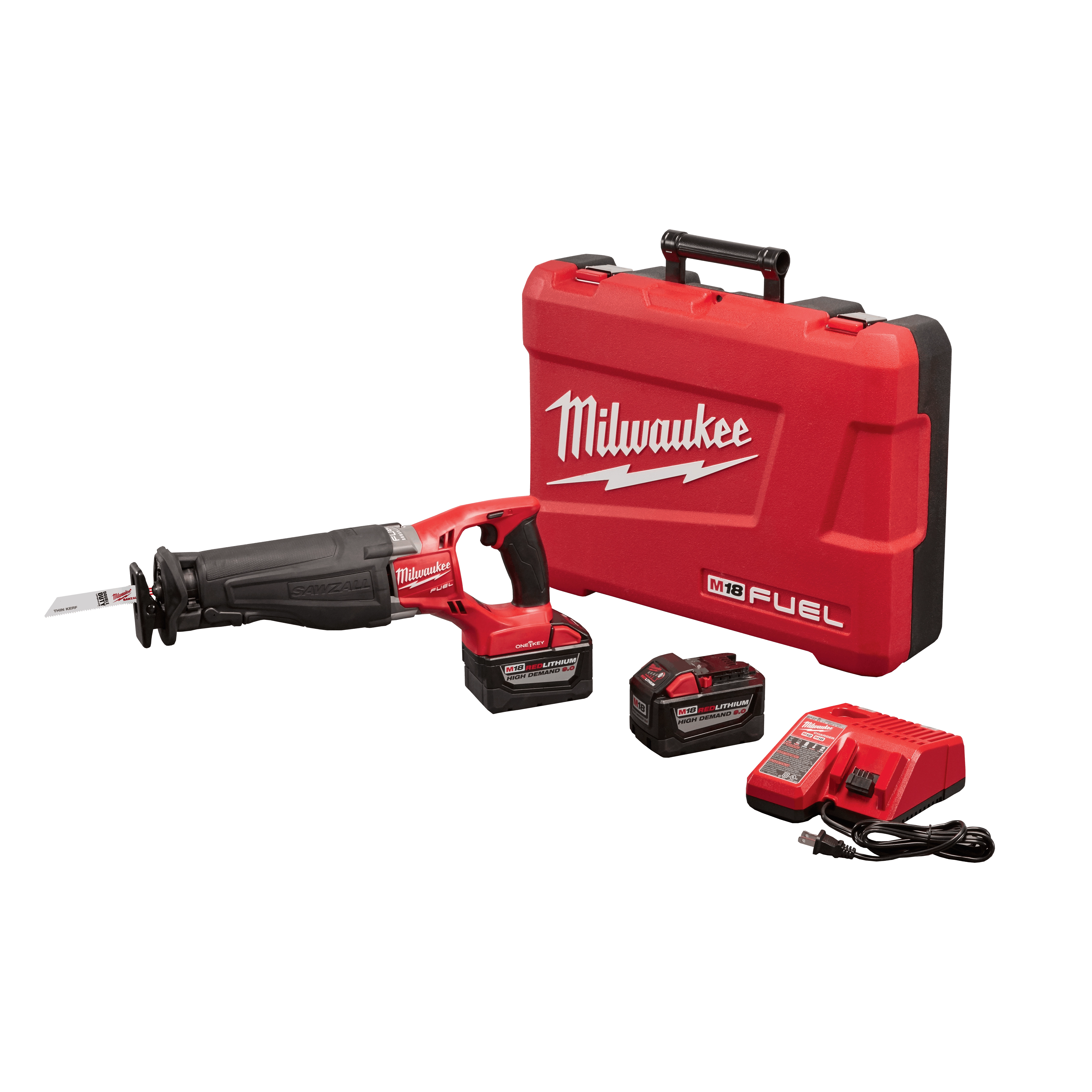 M18 FUEL™ SAWZALL® Reciprocating Saw w/ ONE-KEY™ HD 9.0 Kit