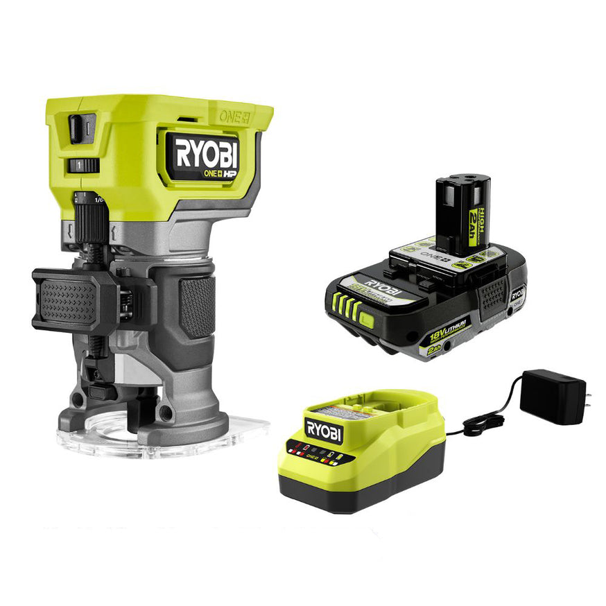 18V ONE+ HP Brushless Compact Router Kit