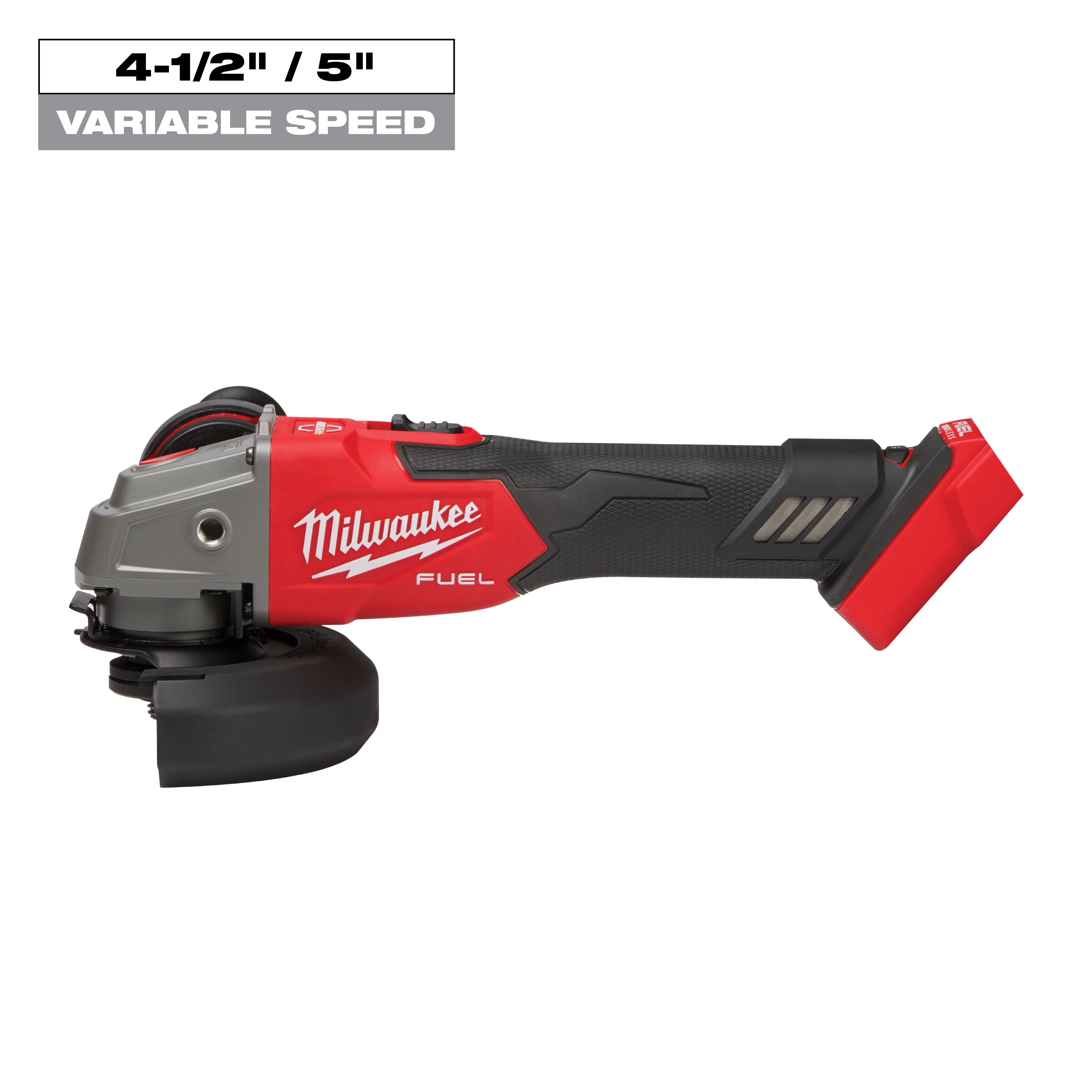 M18 FUEL™ 4-1/2" / 5" Variable Speed Braking Grinder, Slide Switch Lock-On thumbnail 2