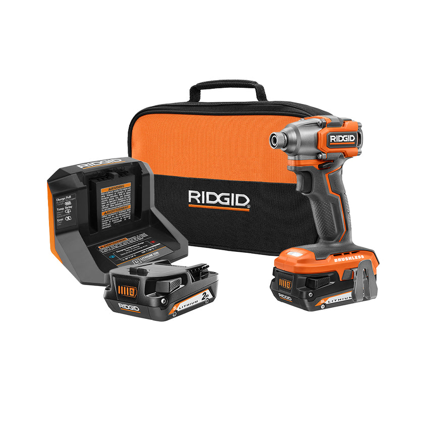 18V SubCompact Brushless 1/4" Impact Driver Kit