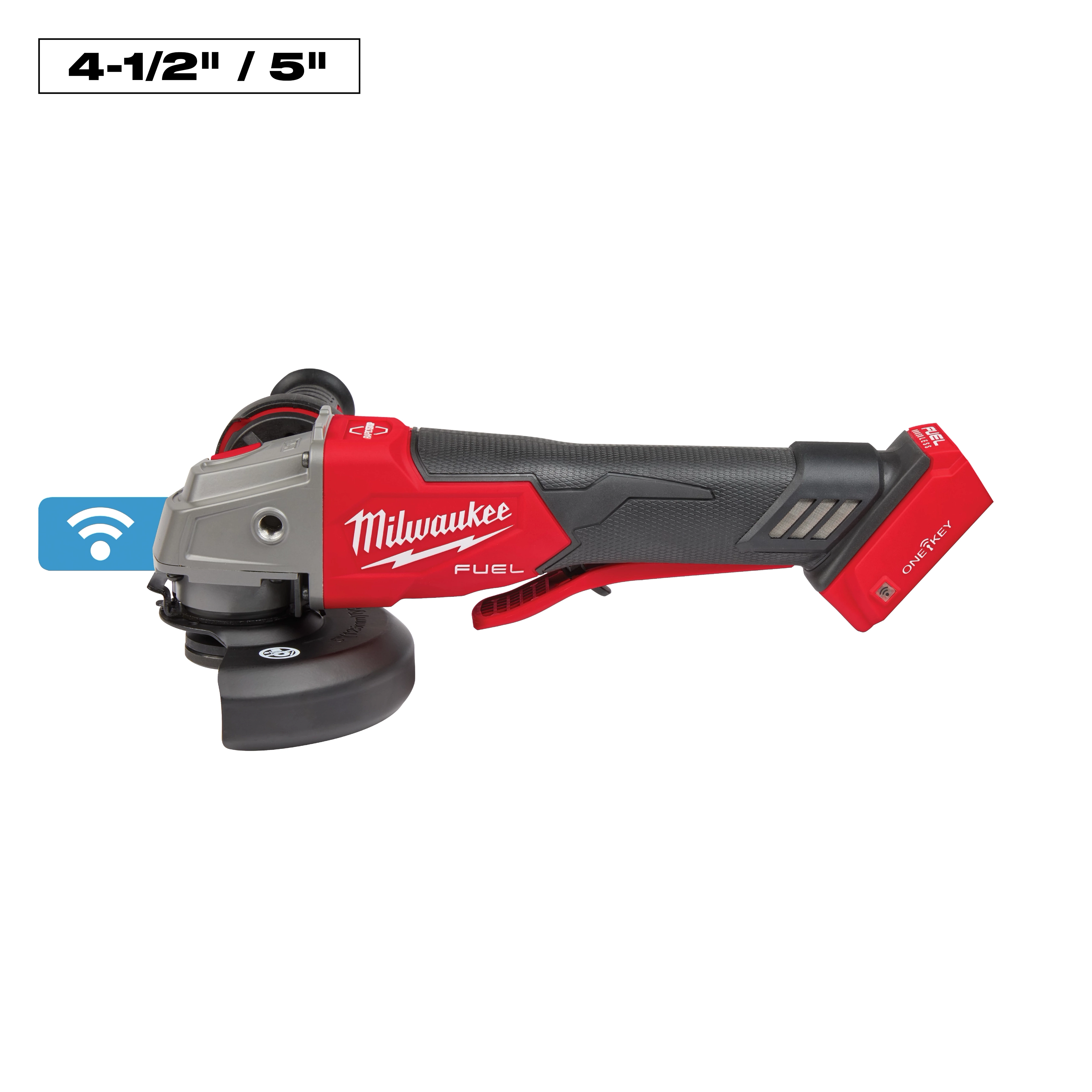 M18 FUEL™ 4-1/2" / 5" Braking Grinder w/ ONE-KEY™ Paddle Switch, No Lock thumbnail 2