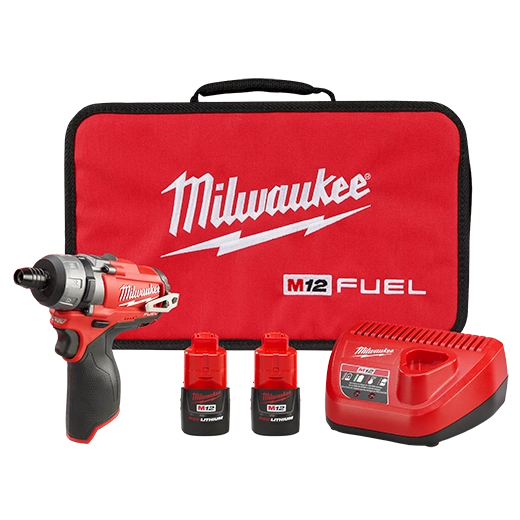 M12 FUEL™ 1/4" Hex 2-Speed Screwdriver Kit