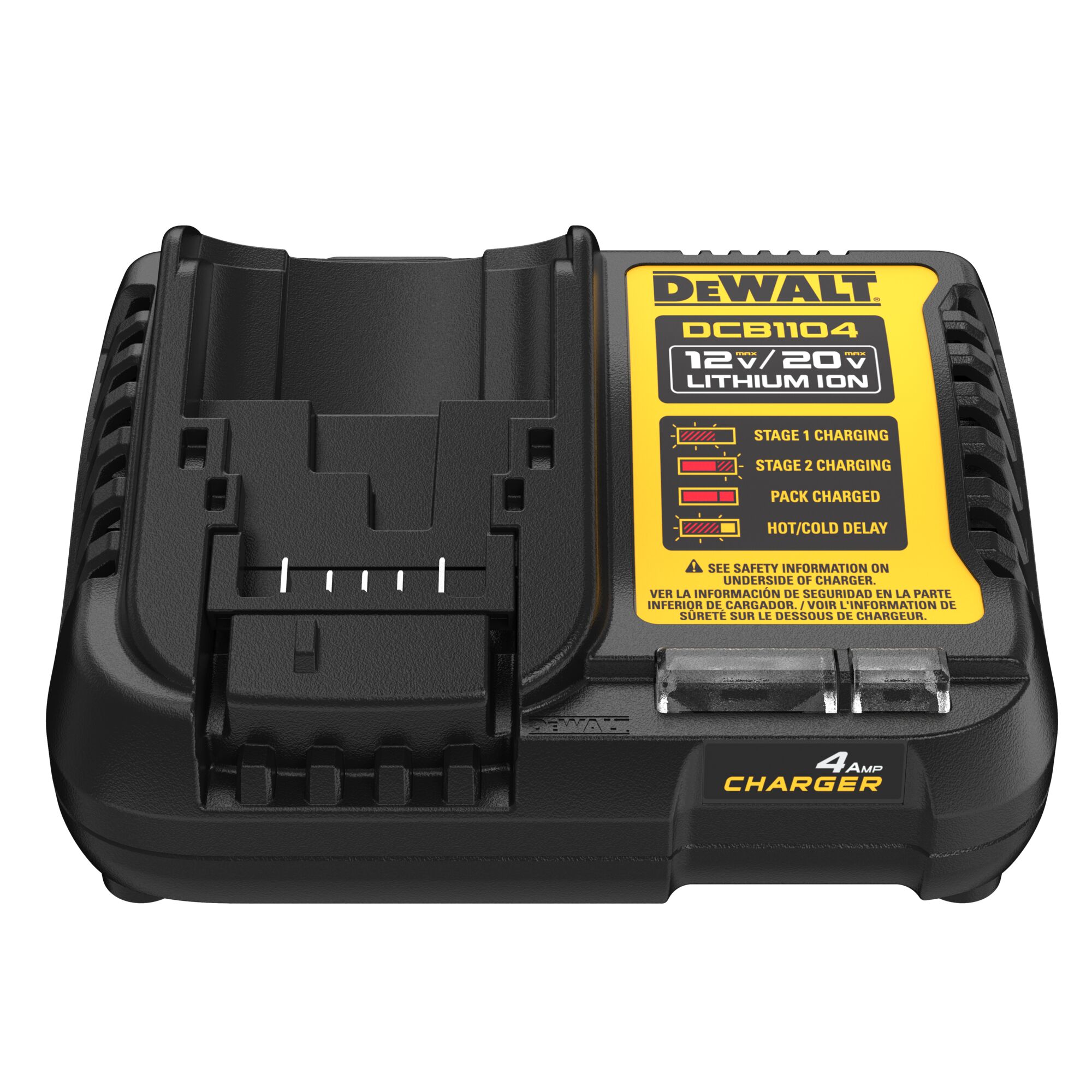 12V MAX*/20V MAX*/FLEXVOLT® 4 Amp Charger