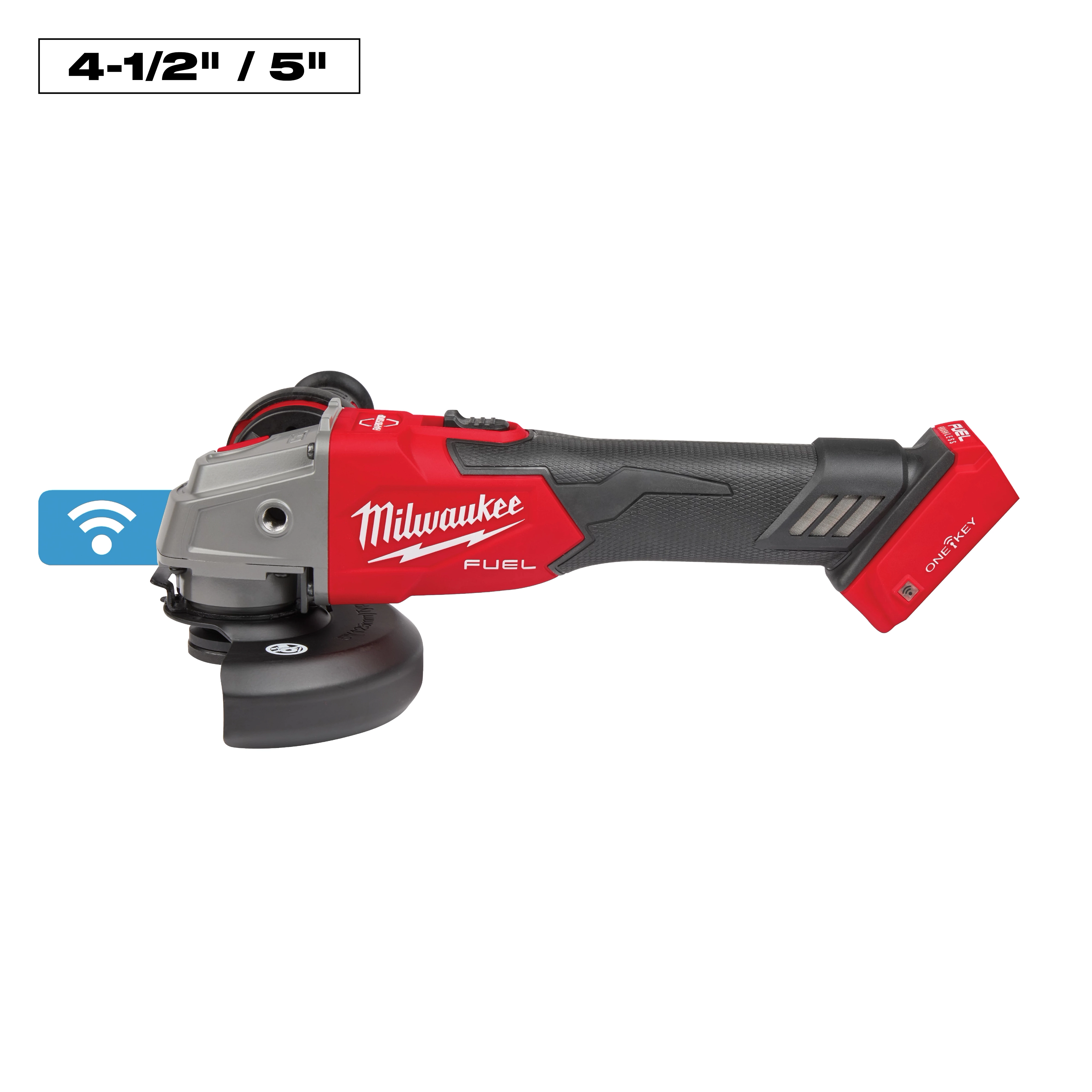 M18 FUEL™ 4-1/2" / 5" Braking Grinder w/ ONE-KEY™ Slide Switch, Lock-On thumbnail 2