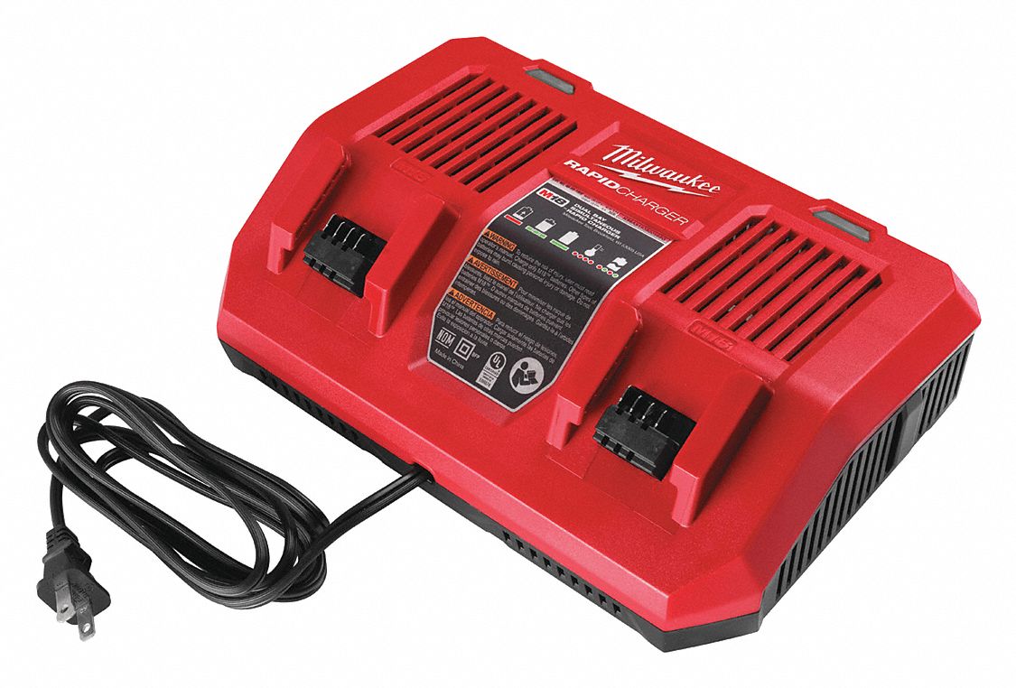 M18™ Dual Bay Simultaneous Rapid Charger