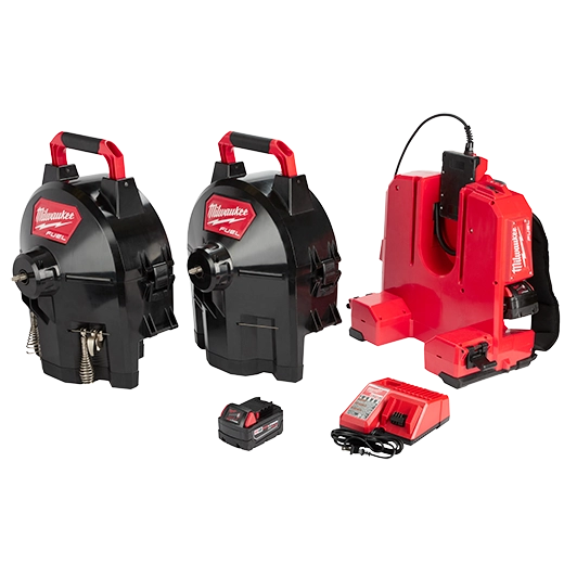 M18 FUEL™ SWITCH PACK™ Sectional Drum Machine with 5/8” Open Wind Cable