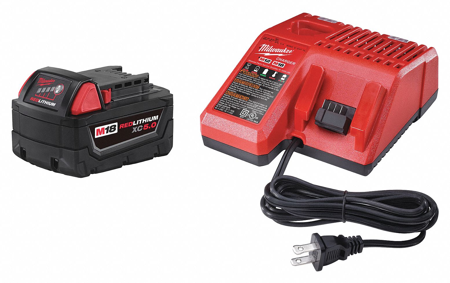 M18 REDLITHIUM XC 5.0Ah Battery & Charger Starter Kit