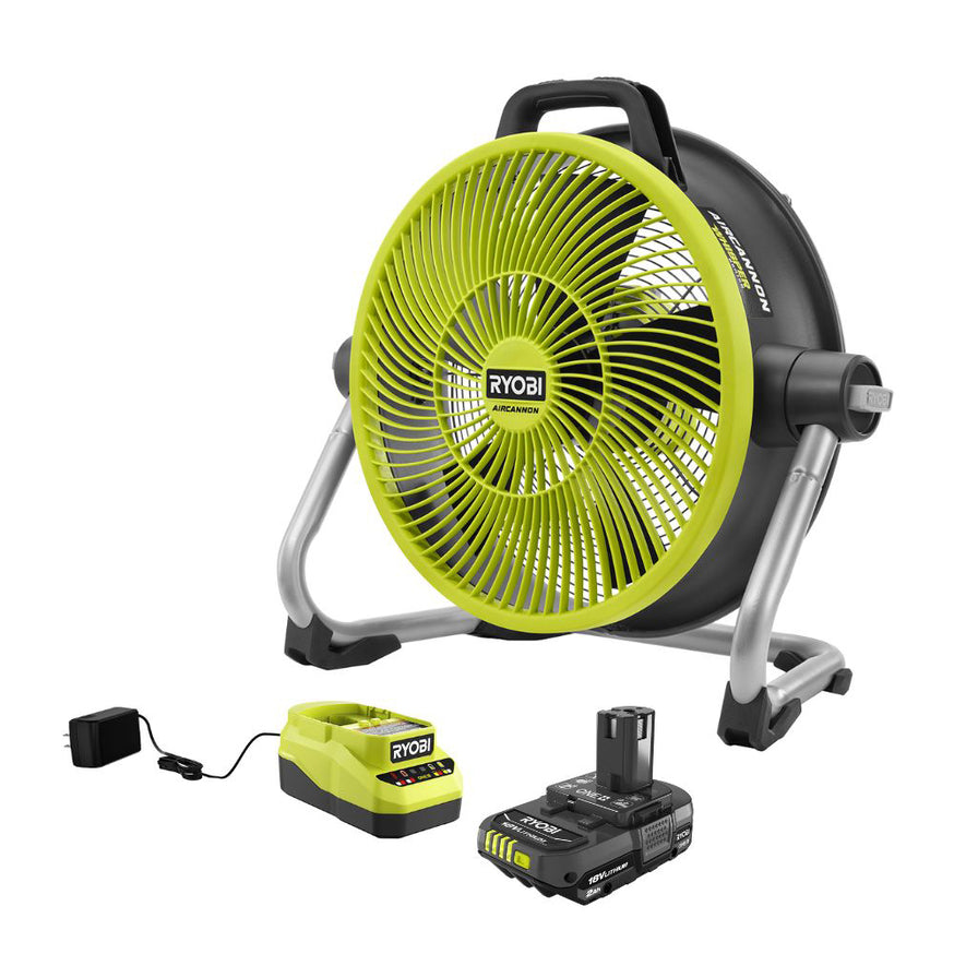 18V ONE+ Hybrid Whisper Series 14" Air Cannon Fan Kit