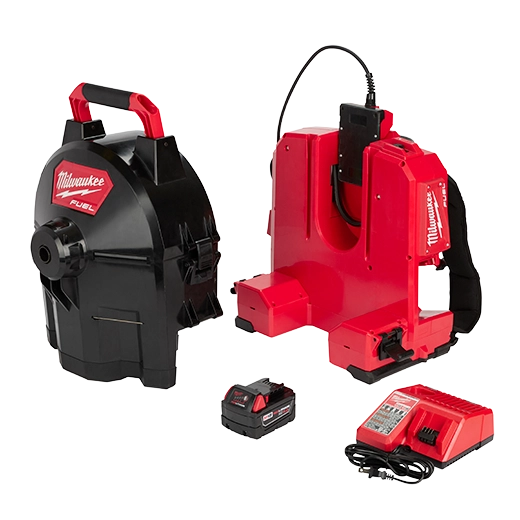 M18 FUEL™ SWITCH PACK™ Sectional Drum Machine for 5/16”-5/8” Cables