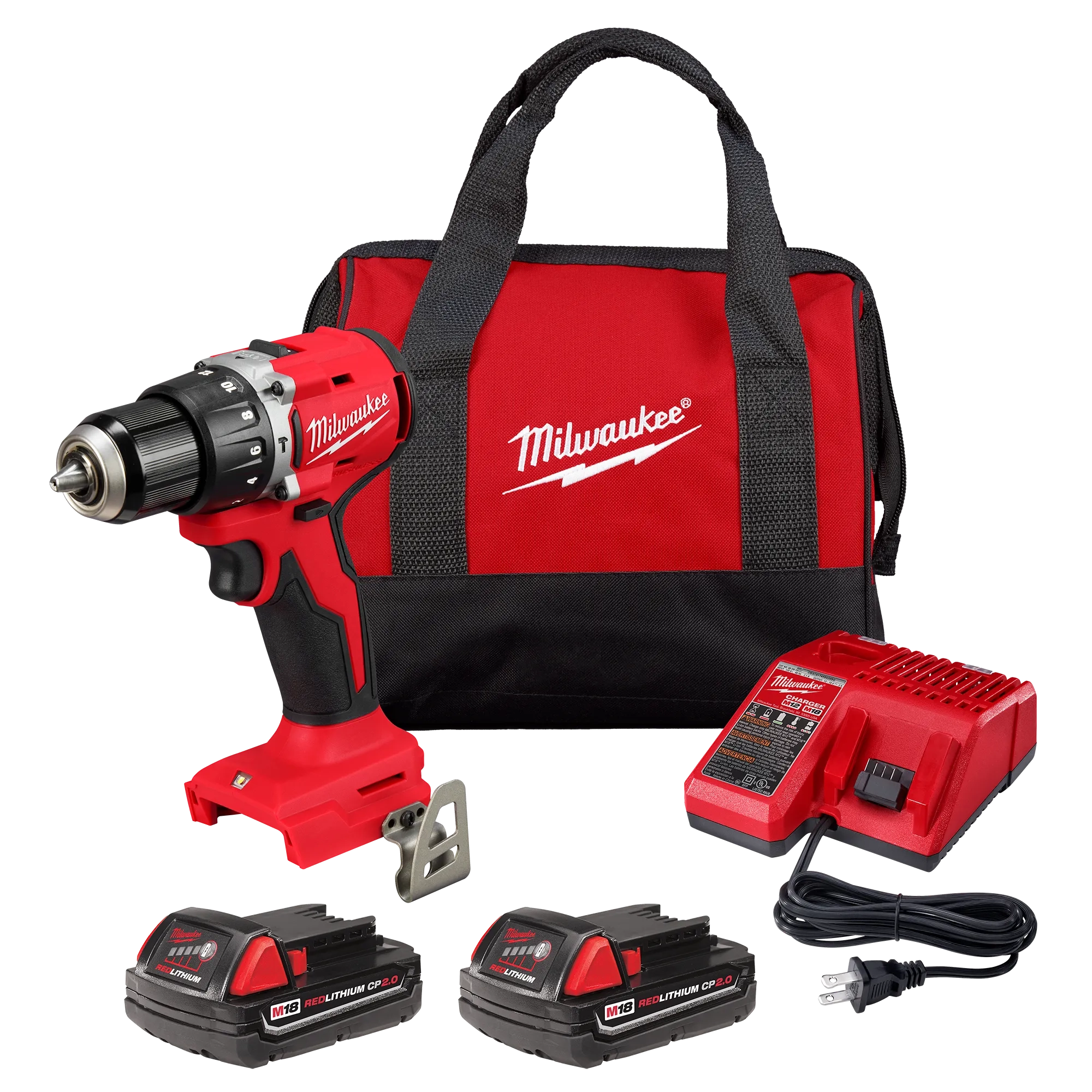 M18™ Compact Brushless 1/2" Hammer Drill/Driver Kit