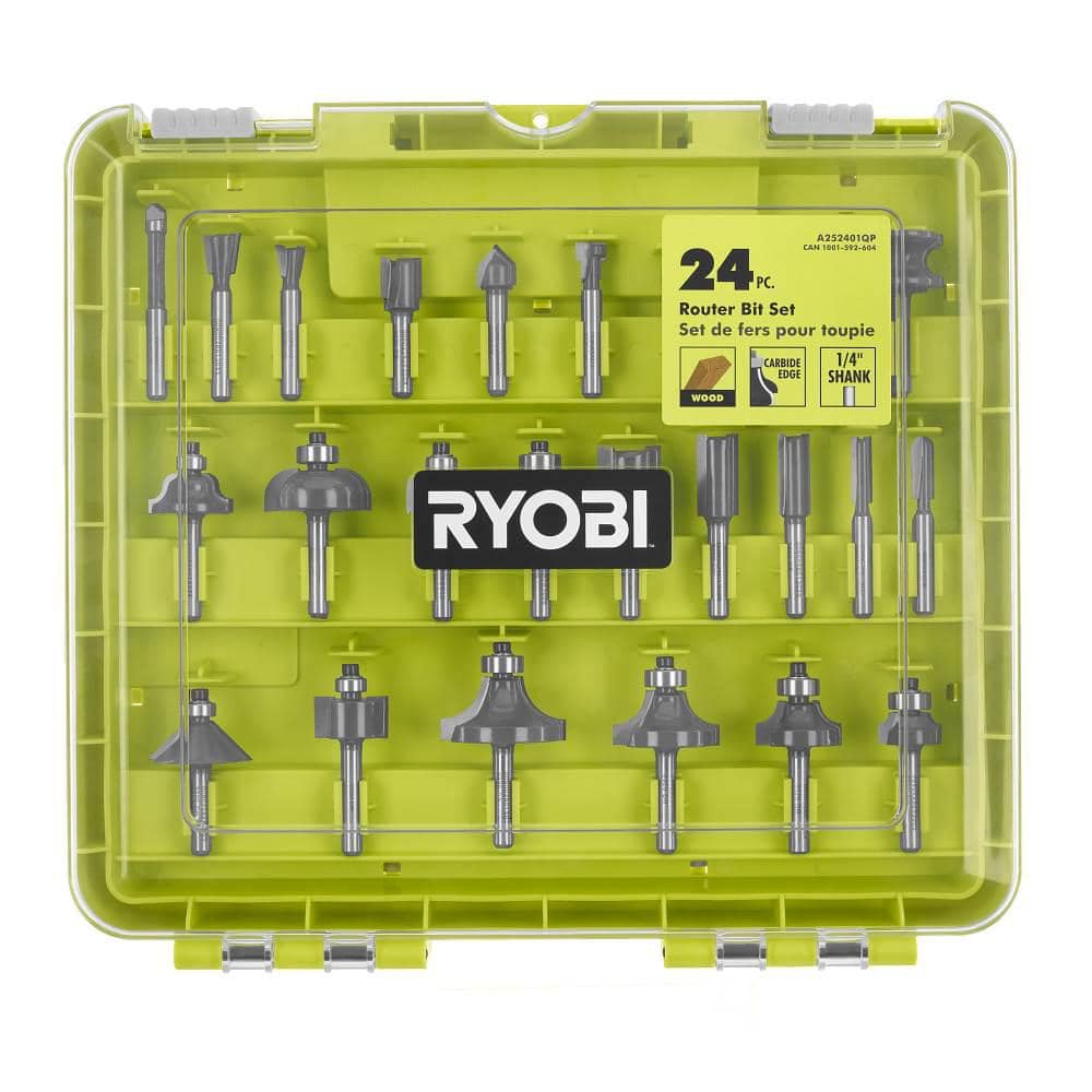 24-Piece Router Bit Set