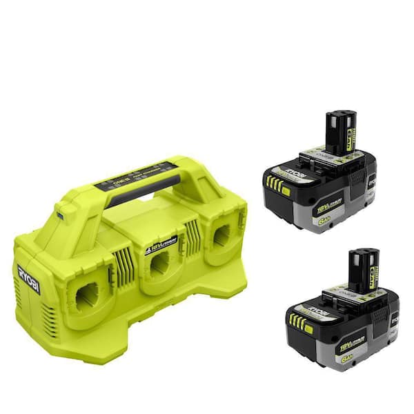 18V ONE+ 6-Port Fast Charger