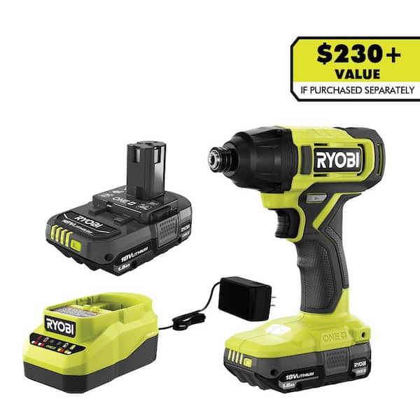 18V ONE+ 1/4" Impact Driver Kit