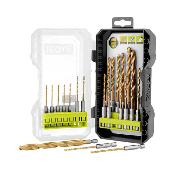 Titanium Drill Bit Set (22-Piece)