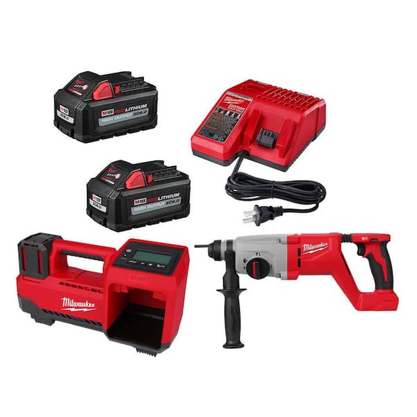 M18 18-Volt Lithium-Ion High Output Starter Kit with Two 6.0 Ah Battery and Charger