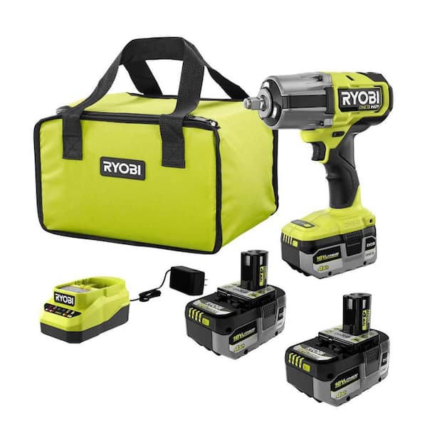 18V ONE+ HP Brushless 4-Mode 1/2" High Torque Impact Wrench Kit