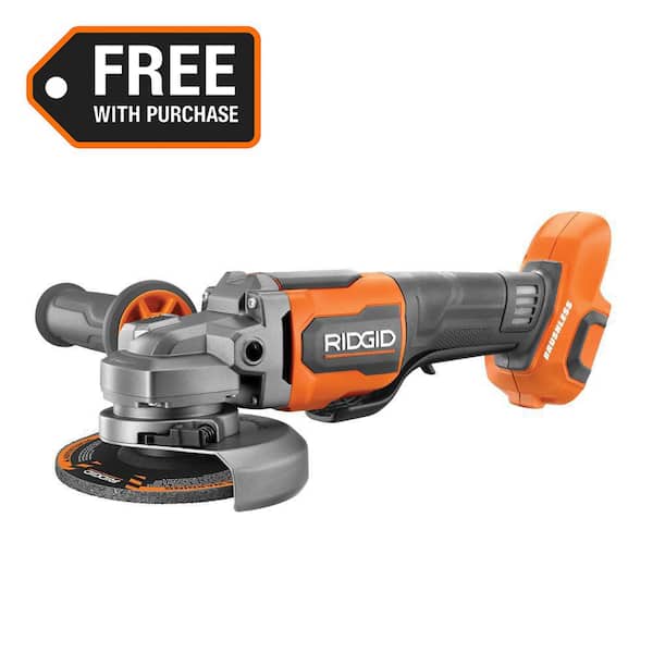 18V Brushless Cordless 4-1/2 in. Paddle Switch Angle Grinder (Tool Only)