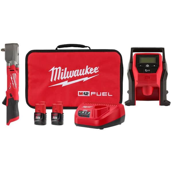 M12 FUEL™  3/8" Right Angle Impact Wrench w/ Friction Ring Kit