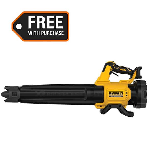 20V MAX 125 MPH 450 CFM Brushless Cordless Handheld Leaf Blower with Concentrator Nozzle