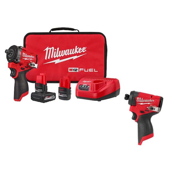 M12 FUEL™ Stubby 1/2" Impact Wrench Kit