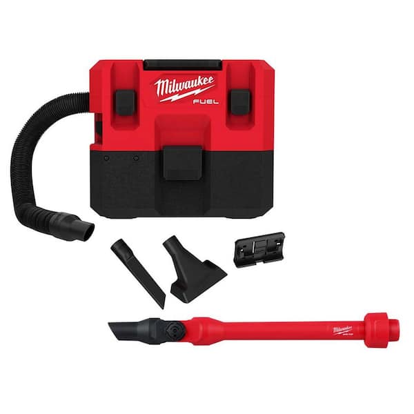M12 FUEL 12-Volt Lithium-Ion Cordless 1.6 Gal. Wet/Dry Vacuum w/AIR-TIP 1-1/4 in. - 2-1/2 in. Pivoting Extension Wand