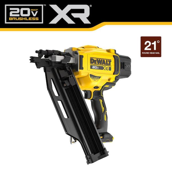 20V MAX* 3-1/2 in. 21° Cordless Framing Nailer