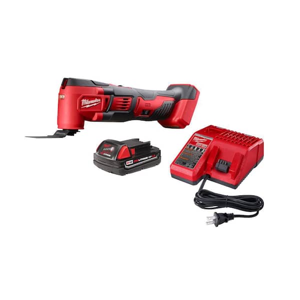M18 18V Lithium-Ion Cordless Oscillating Multi-Tool Kit with one 1.5 Ah Battery & Charger