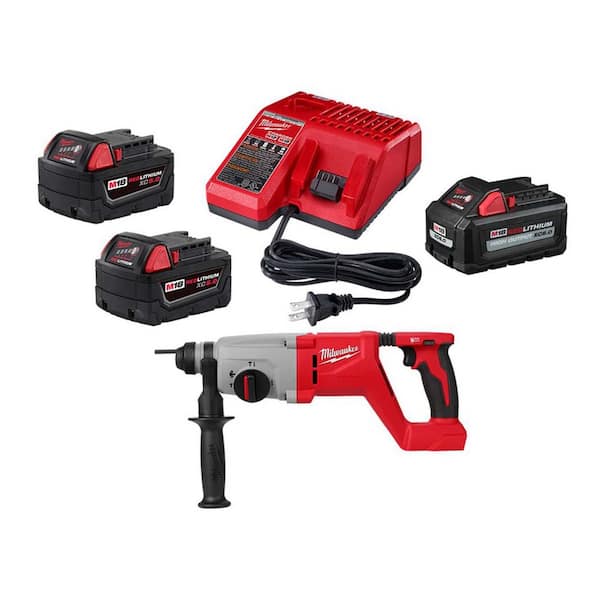 M18 18-Volt Lithium-Ion XC Starter Kit with Two 5.0Ah Batteries and Charger