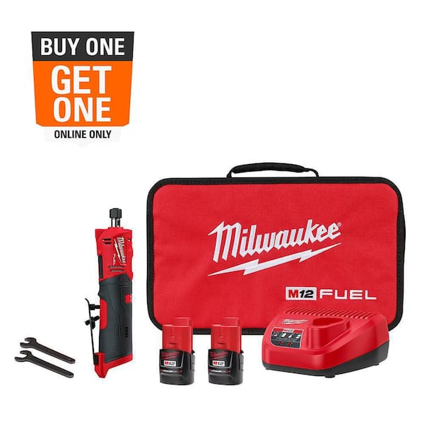 M12 FUEL™ 1/4" Straight Die Grinder Kit