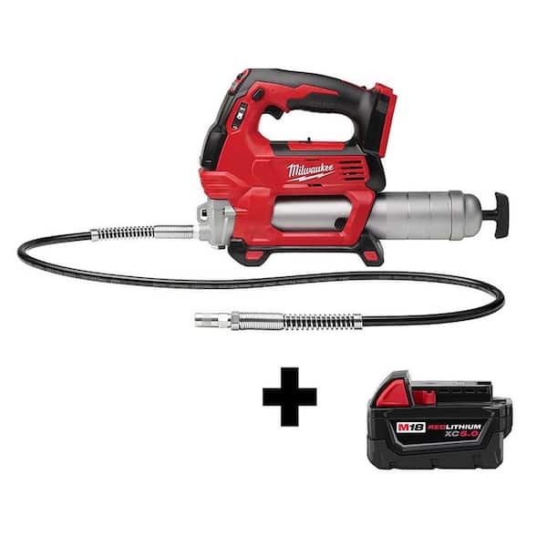 M18 18V Lithium-Ion Cordless Grease Gun 2-Speed (Tool-Only)
